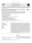 Research paper thumbnail of Return of the bats? A prototype indicator of trends in European bat populations in underground hibernacula