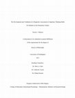 Research paper thumbnail of The Development and Validation of a Diagnostic Assessment of Algebraic Thinking Skills for Students in the Elementary Grades