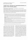 Research paper thumbnail of Trefoil factor expression by immunohistochemistry in patients with oral lichen planus