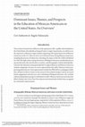 Dominant Issues, Themes, and Prospects in the Education of Mexican Americans in the United States: An Overview Cover Page