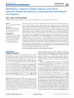 Research paper thumbnail of Identifying a Network of Brain Regions Involved in Aversion-Related Processing: A Cross-Species Translational Investigation