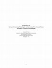 Research paper thumbnail of Perspectives on Advanced Learning Technologies and Learning Networks and Future Aerospace Workforce Environments