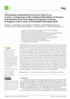 Research paper thumbnail of Outstanding Antibacterial Activity of Hypericum rochelii—Comparison of the Antimicrobial Effects of Extracts and Fractions from Four Hypericum Species Growing in Bulgaria with a Focus on Prenylated Phloroglucinols