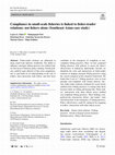 Research paper thumbnail of Compliance in small-scale fisheries is linked to fisher-trader relations: not fishers alone (Southeast Asian case study