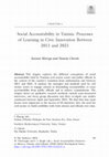 Research paper thumbnail of Social Accountability in Tunisia: Processes of Learning in Civic Innovation Between 2011 and 2021