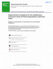 Experimental correlations for the solidification and fusion times of PCM encapsulated in spherical shells Cover Page