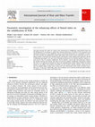 Parametric investigation of the enhancing effects of finned tubes on the solidification of PCM Cover Page