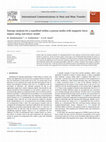 Entropy analysis for a nanofluid within a porous media with magnetic force impact using non-Darcy model Cover Page