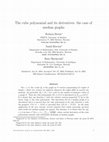 Research paper thumbnail of The Cube Polynomial and its Derivatives: the Case of Median Graphs