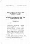 PEMBELAAN HAK MANGSA KEMALANGAN JALAN RAYA BERASASKAN INSURANS DAN DIAT: The Defence of Road Traffic Accident Victims’ Rights According to Insurance and Diyah Cover Page