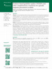 Research paper thumbnail of Evidence-based guideline update: NSAIDs and other complementary treatments for episodic migraine prevention in adults: [RETIRED]