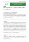 Research paper thumbnail of Understanding Ramsey-de Finetti Probabilities and the St. Petersburg Paradox