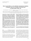 Research paper thumbnail of Effect of pentoxifylline on early proliferation and phenotypic modulation of fibrogenic cells in two rat models of liver fibrosis and on cultured hepatic stellate cells