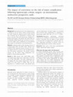 The impact of conversion on the risk of major complication following laparoscopic colonic surgery: an international, multicentre prospective audit Cover Page