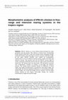 Research paper thumbnail of Morphometric analysis of IPB-D1 chicken in free-range and intensive rearing systems in the tropics region