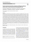 Toxicity of particles derived from combustion of Ethiopian traditional biomass fuels in human bronchial and macrophage-like cells Cover Page