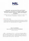 Dioxin-like, non-dioxin like PCB and PCDD/F contamination in European eel (Anguilla anguilla) from the Loire estuarine continuum: Spatial and biological variabilities Cover Page