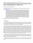 Invitro Anticoccidial Effect of Fractions of Chromolaena Odorata Extract on Sporulating Eimeria Tenalla Oocysts Cover Page