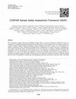 Research paper thumbnail of COSPAR Sample Safety Assessment Framework (SSAF)