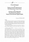 Research paper thumbnail of Ulusal Pedagoji ve İtalyan Lisanının Korunması On Dokuzuncu Yüzyıl Sonu ve Yirminci Yüzyıl Başında İstanbul'da Yayınlanan İtalyan Gazetelerinin Eğitsel Rolü (Yazar: Francesco Pongiluppi, Çevirmen: Ayça Güzel Güracar), KEBİKEÇ , 2024 Yıl: 29 Sayı: 57, 95-117.