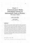 Research paper thumbnail of Communication Media and Digital Literacy as Intervention Tools in Prisons