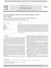 Research paper thumbnail of The socio-demographic divide in Internet usage moderated by digital literacy support