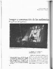 Research paper thumbnail of Imagen y construcción de las audiencias.El significado del significado