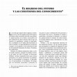 Research paper thumbnail of El regreso del futuro y las cuestiones del conocimiento