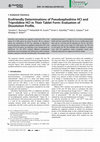 Ecofriendly Determinations of Pseudoephedrine HCl and Triprolidine HCl in Their Tablet Form: Evaluation of Dissolution Profile Cover Page