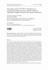 The impact of the COVID-19 pandemic on institutional change processes and the collective capabilities of higher education and research institutions Cover Page