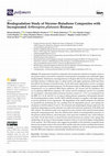 Biodegradation Study of Styrene–Butadiene Composites with Incorporated Arthrospira platensis Biomass Cover Page