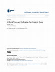 Research paper thumbnail of UK Social Theory and the Shaping of an Academic Career