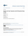 Research paper thumbnail of Interview: Paul Taylor. Pragmatism and the Philosophical Critique of "Race