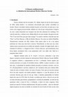 Research paper thumbnail of O Homem unidimensional e a história da International Herbert Marcuse Society