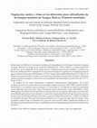 Research paper thumbnail of Vegetación, suelos y clima en los diferentes pisos altitudinales de un bosque montano de Yungas, Bolivia: Primeros resultados