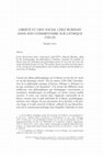 Research paper thumbnail of Liberté et lien social chez Buridan dans son commentaire sur l'éthique (VIII-IX)