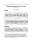 Research paper thumbnail of Determinantes del éxito de las reformas policiales. Revisión de la literatura