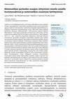 Research paper thumbnail of Matematiikan parhaiden osaajien siirtyminen toiselle asteelle: koulutusvalinnat ja matematiikan osaamisen kehittyminen