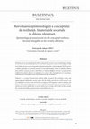 Research paper thumbnail of Reevaluarea epistemologică a conceptului de reziliență. Imaterialele societale în dilema identitară