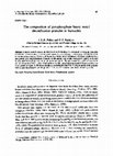 Research paper thumbnail of The composition of pyrophosphate heavy metal detoxification granules in barnacles