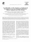 Research paper thumbnail of Use of bicuculline, a GABA antagonist, as a template for the development of a new class of ligands showing positive allosteric modulation of the GABAA receptor