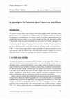 Research paper thumbnail of Le paradigme de l’absence dans l’œuvre de Jean Muno