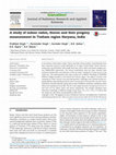 Research paper thumbnail of A study of indoor radon, thoron and their progeny measurement in Tosham region Haryana, India