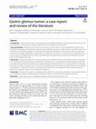 Gastric Glomus Tumor: A Case Report and Review of the Literature Cover Page