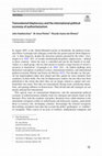 Research paper thumbnail of Transnational kleptocracy and the international political economy of authoritarianism