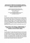 Estrutura do mercado de madeira tropical: um estudo de caso do Setor Madeireiro de Rio Branco, estado do Acre Cover Page