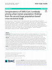 Research paper thumbnail of Seroprevalence of SARS-CoV-2 antibody among urban Iranian population: findings from the second large population-based cross-sectional study