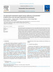 Research paper thumbnail of Can app-based communities support energy sufficiency in households? Evidence from a one-year quasi-experiment in Switzerland