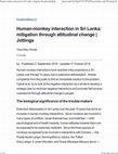 Research paper thumbnail of Human-monkey interaction in Sri Lanka: mitigation through attitudinal change