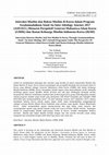 Research paper thumbnail of Interaksi Muslim dan Bukan Muslim di Korea dalam Program Assalamualaikum Seoul An Inter-Ideology Journey 2017 (ASEOUL) Menurut Perspektif Generasi Mahasiswa Islam Korea (GMIK) dan Ikatan Keluarga Muslim Indonesia-Korea (IKMI)